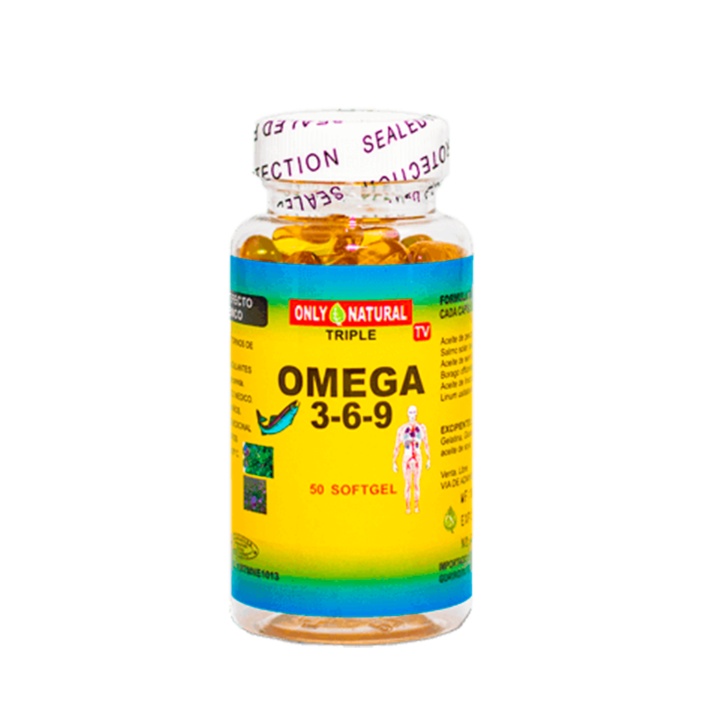 Triple Omega 3-6-9 Only Natural